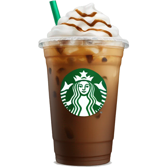 starbucks iced coffee emoji