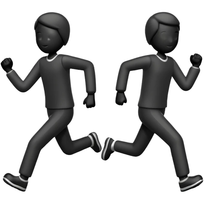 stick figures ruing emoji