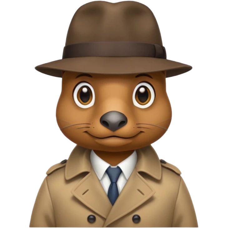platypus detectiv emoji