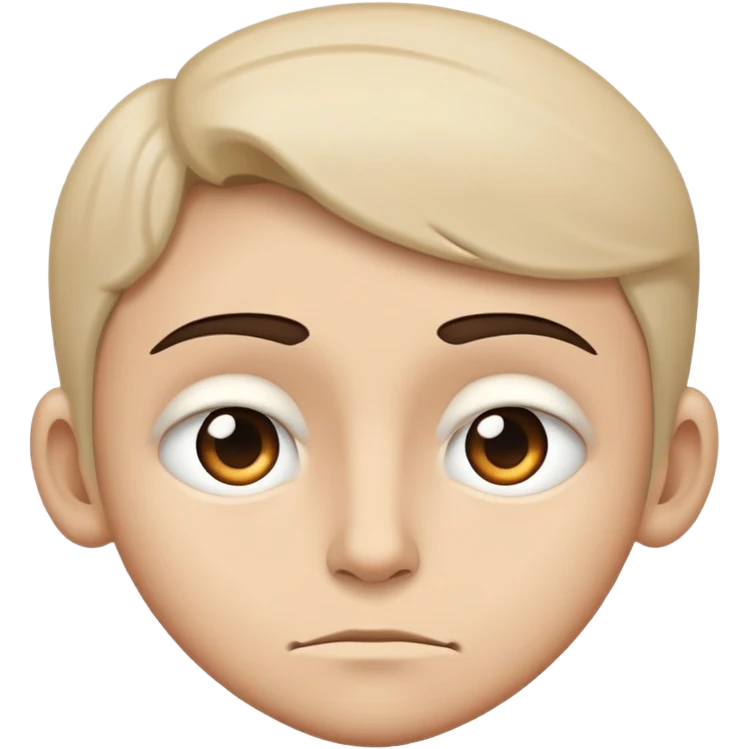 Attitude face emoji