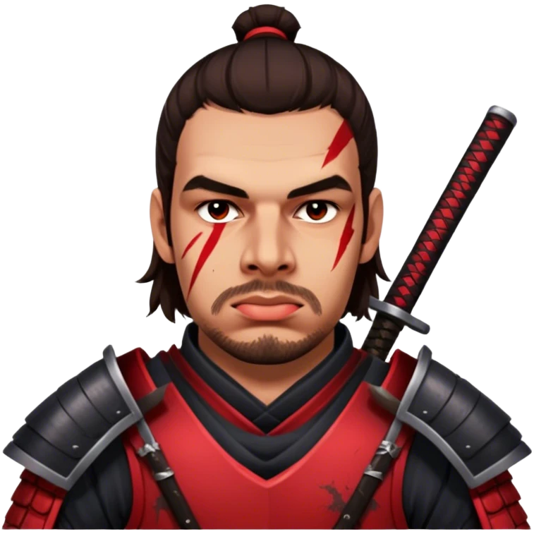 Battle-Ready Samurai emoji