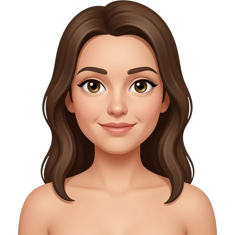 Naked woman emoji