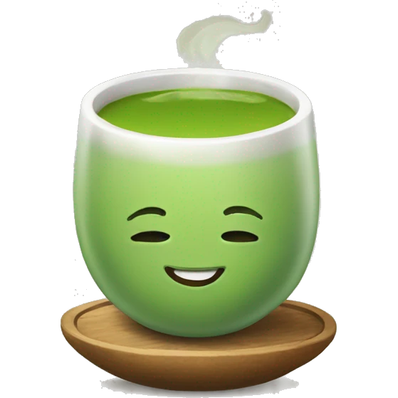 Matcha tea emoji