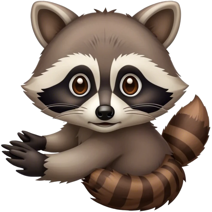 Raccoon emoji