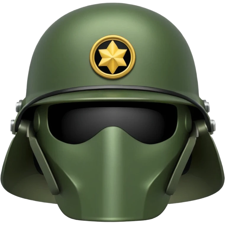 military helmet emoji