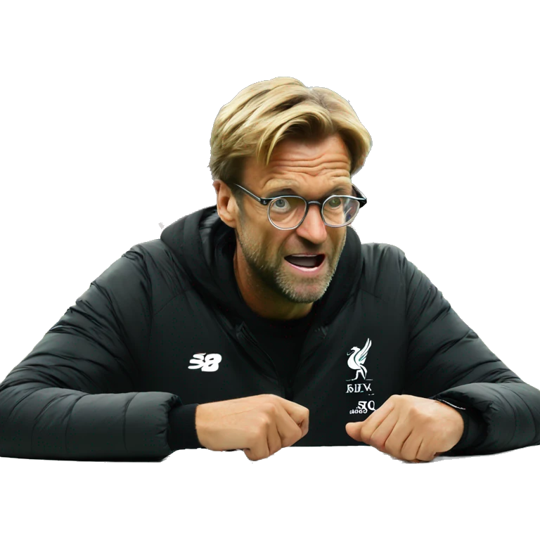 Klopp biting nails emoji