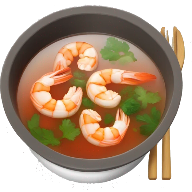 caldo de camarón emoji