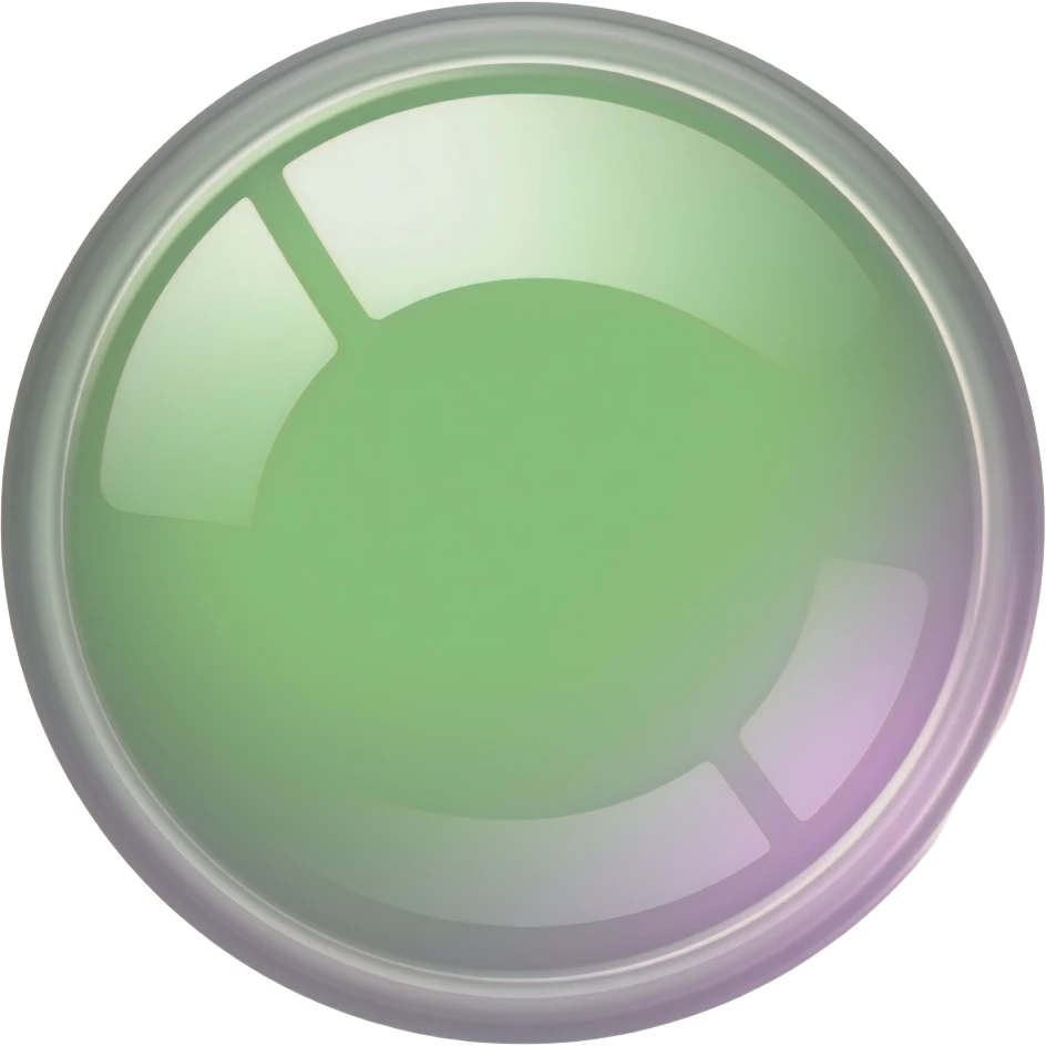 green pink Glass reflections, transparent background inspired by pastel colour pallete emoji