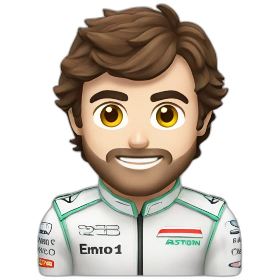 Fernando Alonso Aston Martin emoji