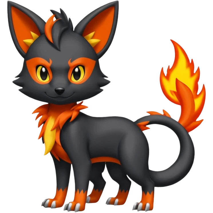 
Houndour-Torracat-Zorua-
Salandit-Fennekin-Fakémon-Digimon-fusion (full body) emoji