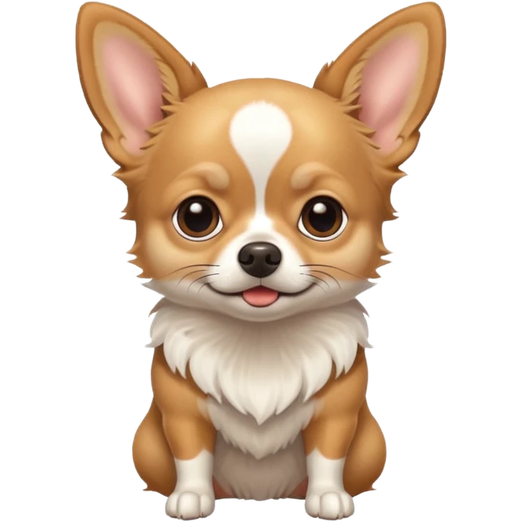 Mind blown chihuahua  emoji