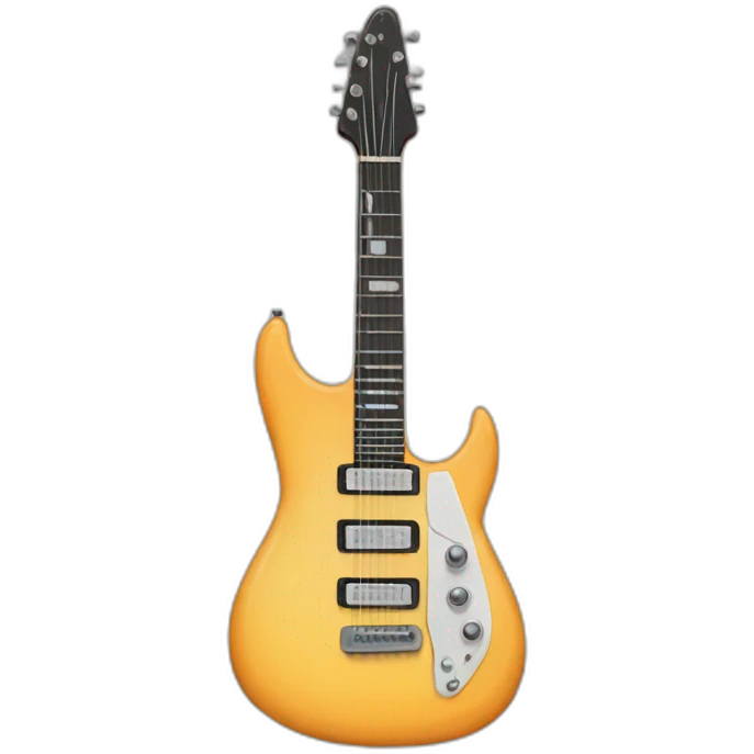 guitarra electrica emoji