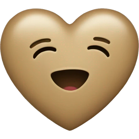 Khaki heart emoji  emoji