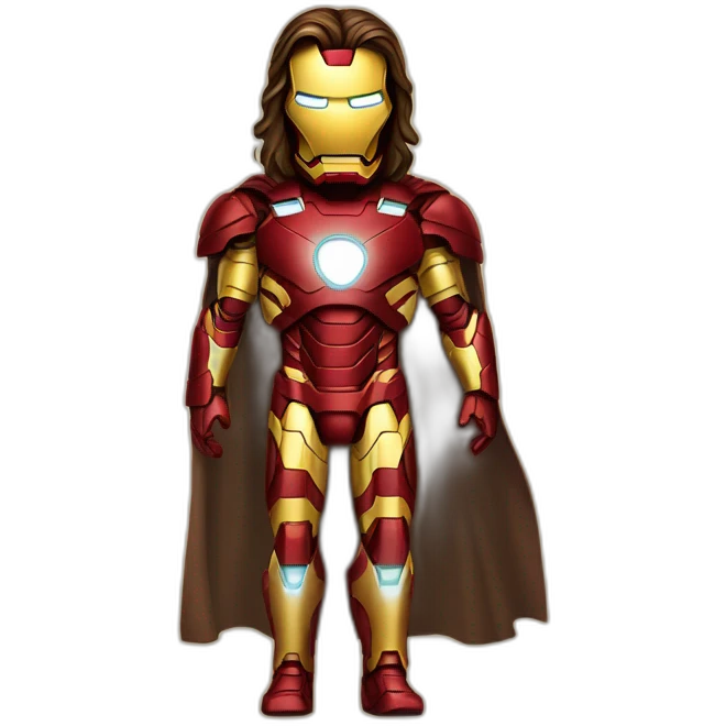 Jesus christ as iron man  emoji