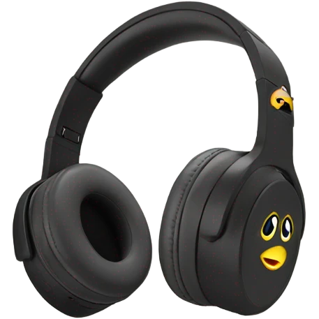 Bow headphones  emoji