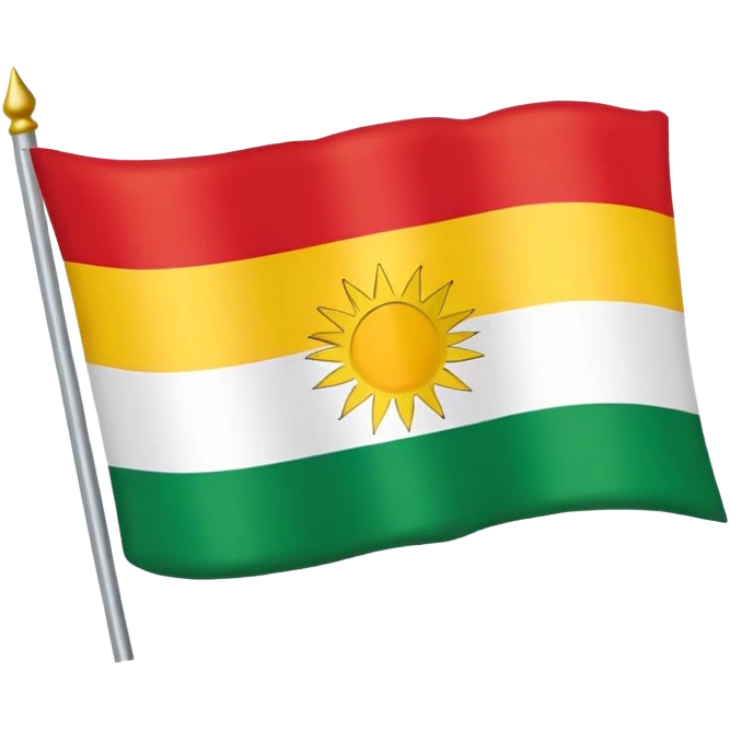 Kurdistan flag emoji