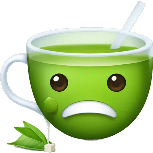 green tea with tea bag emoji