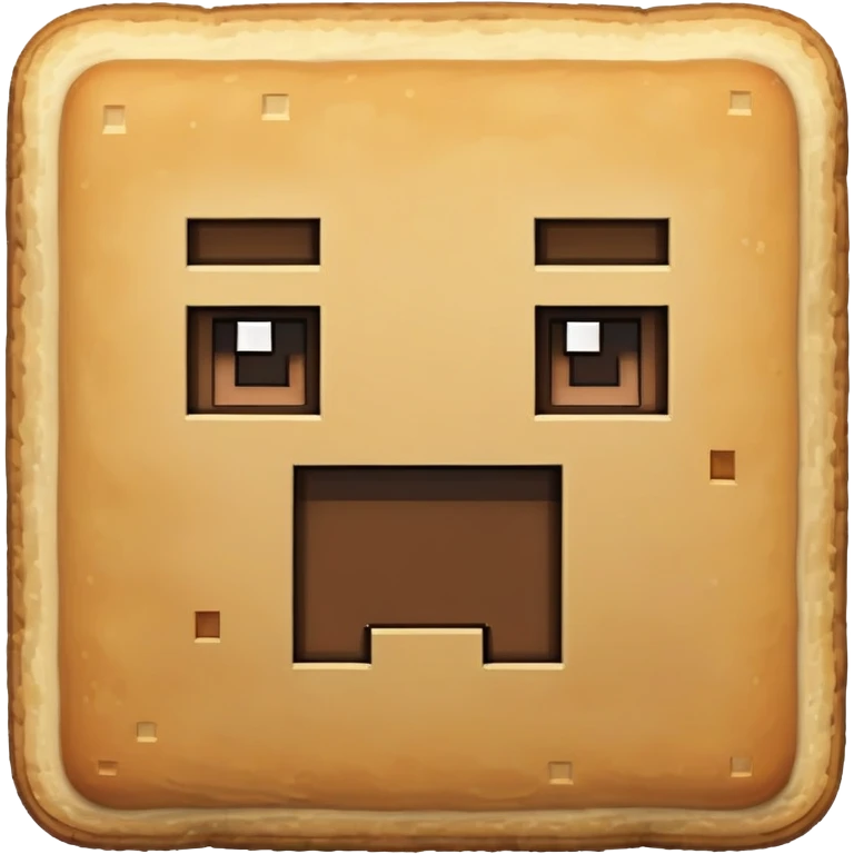 Minecraft bread emoji