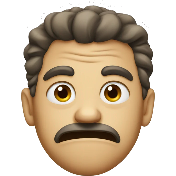 Semi mad emoji emoji