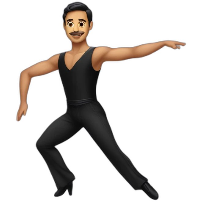 ballroom latin male dancer emoji