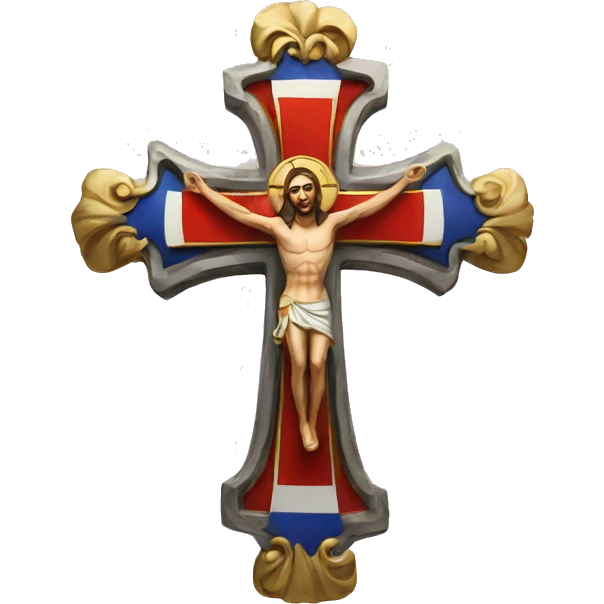 Serbian cross emoji