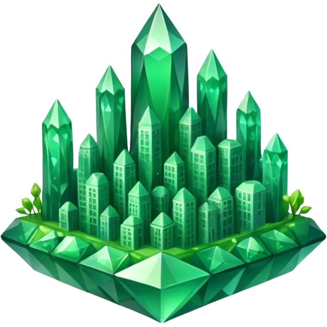 green gem city emoji
