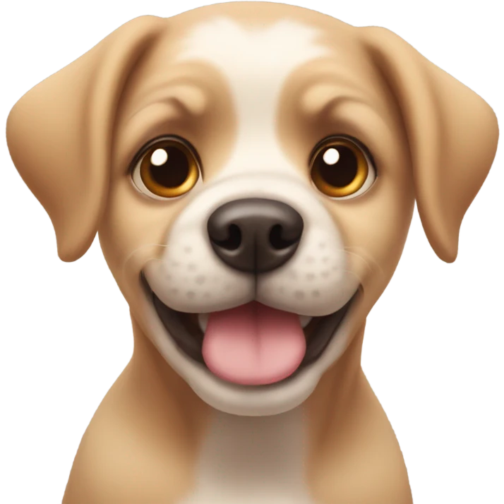 cute dog with the cutest puppy eyes  emoji