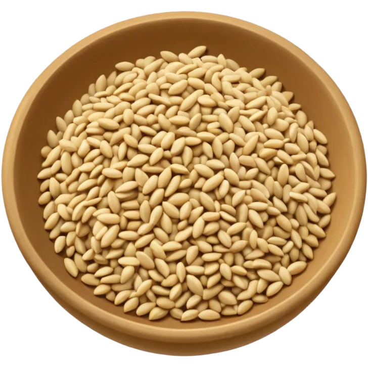 a handful of scattered sesame seeds emoji