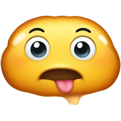 Emoji drooling honey emoji