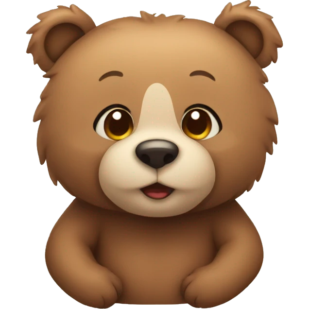 cute bear emoji