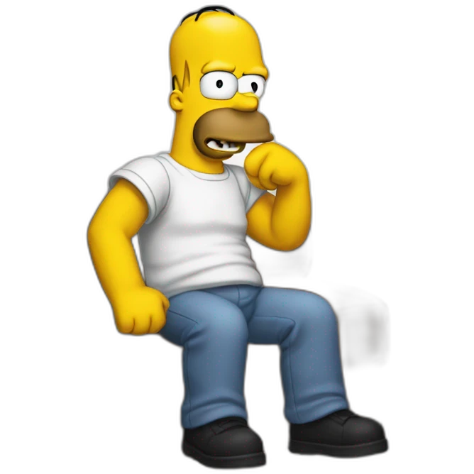 Homer s'impose emoji