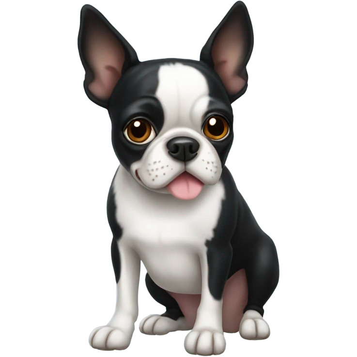 Boston terrier  emoji