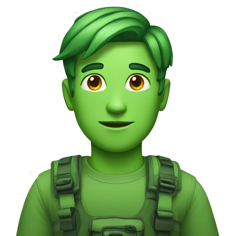 green  emoji