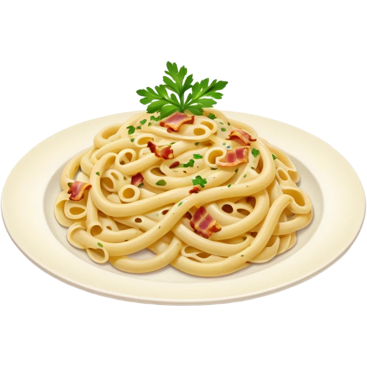 pasta carbonara food emoji emoji