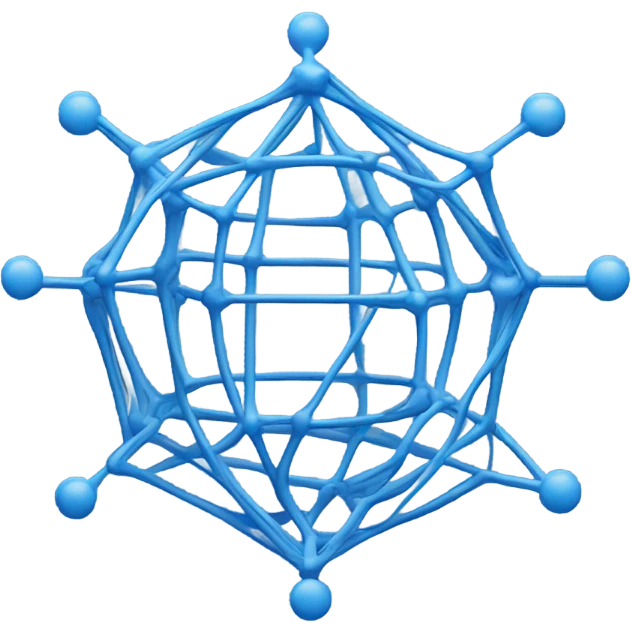 World Wide Web logo blue emoji