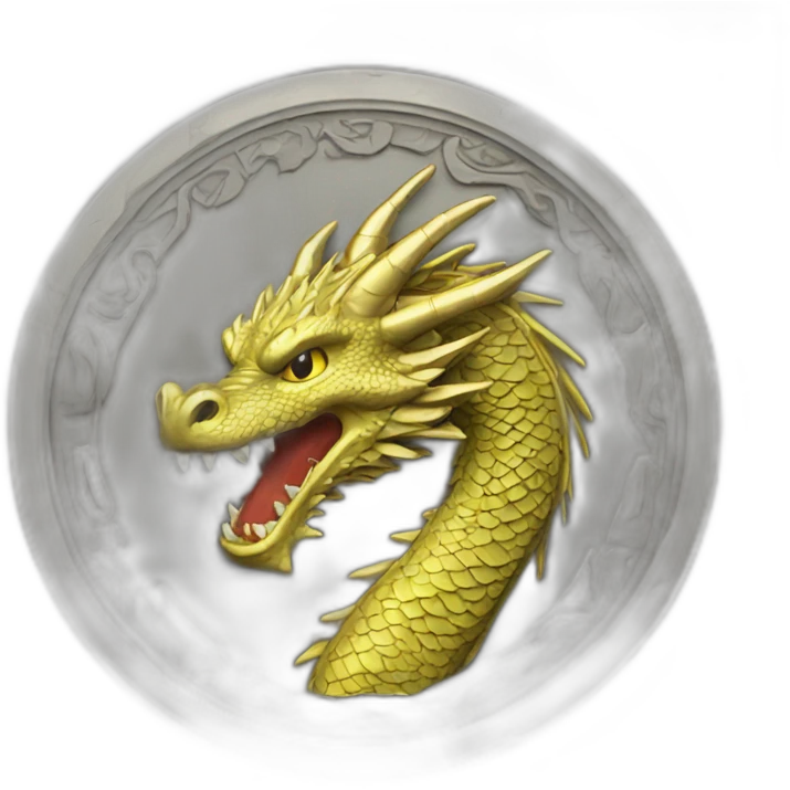 Dragon coin emoji