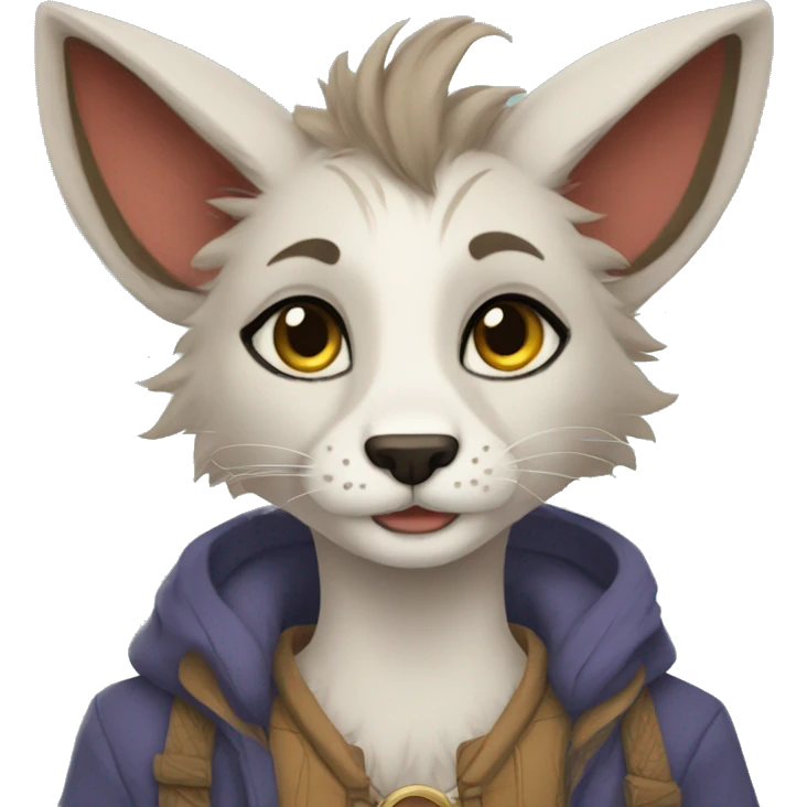 Beautiful Anthro Fursona emoji