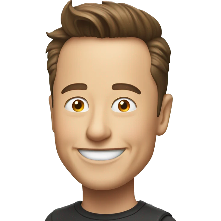elon musk happy emoji
