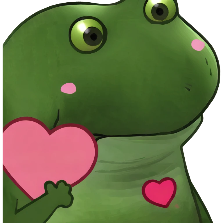 Apple pink heart emoji