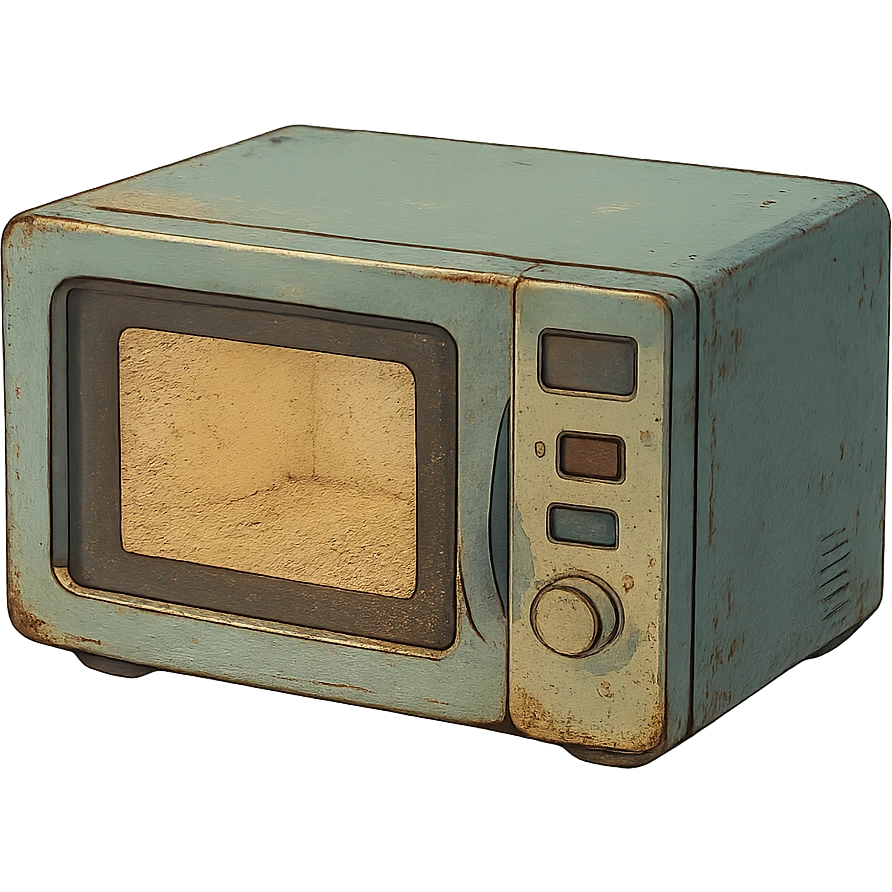 ghibli style microwave emoji