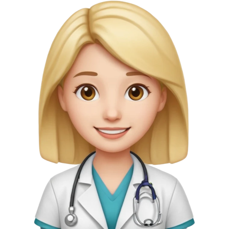 young female doctor emoji emoji
