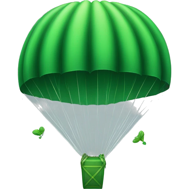 green airdrop emoji