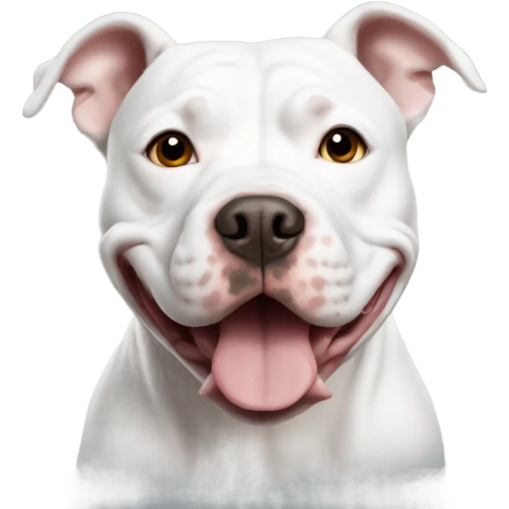 white pitbull emoji