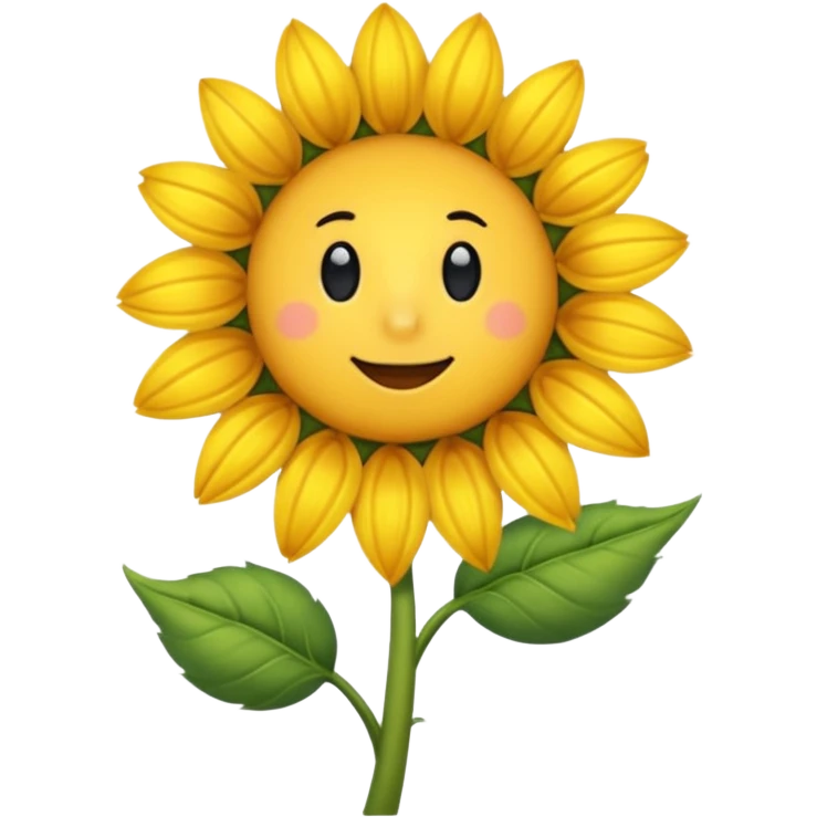 Avejorro sacando néctar de un girasol emoji