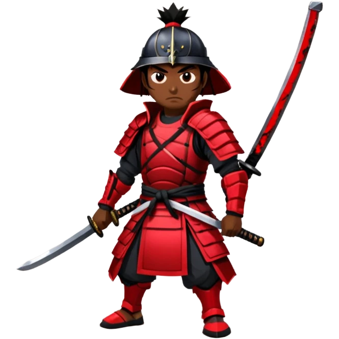 Battle-Ready Samurai emoji