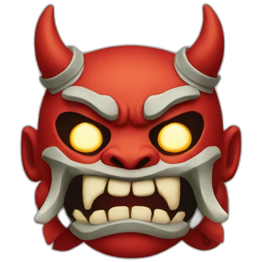 oni mask emoji