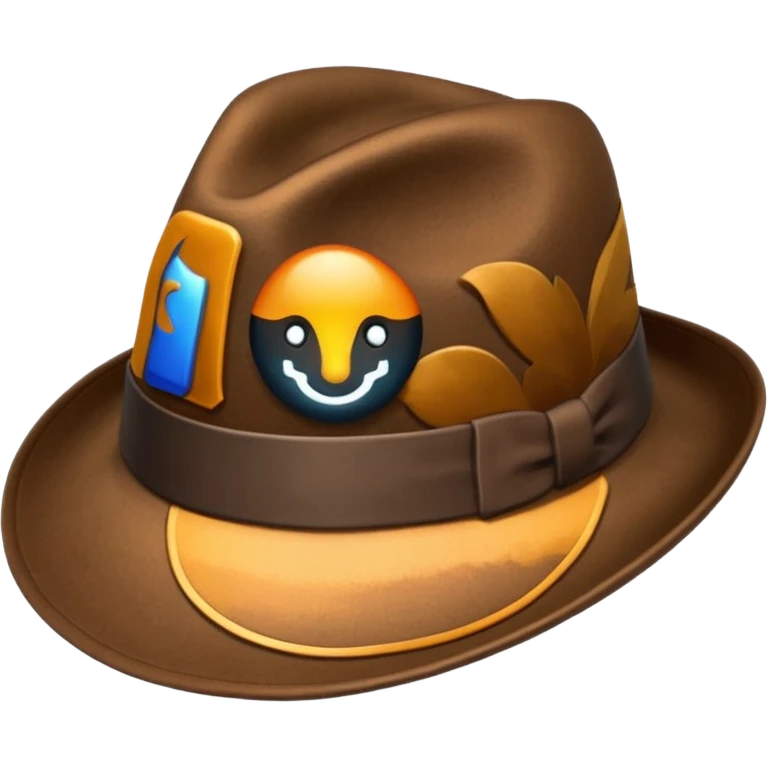 Fadora with no man emoji