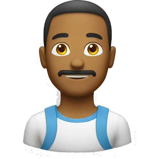 Un emoji bougeant la tête de haut vers le bas emoji