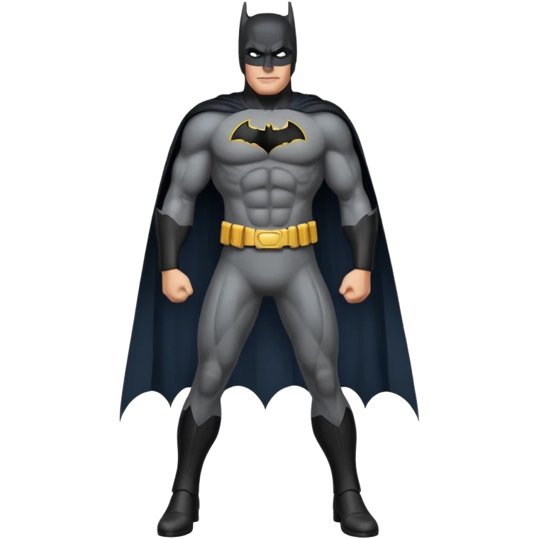 caucasian batman full body emoji