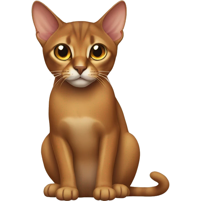 abyssinian cat emoji